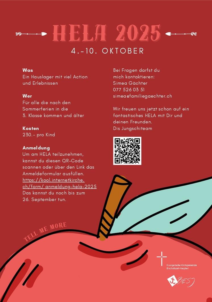 Flyer HELA 2025 Rückseite