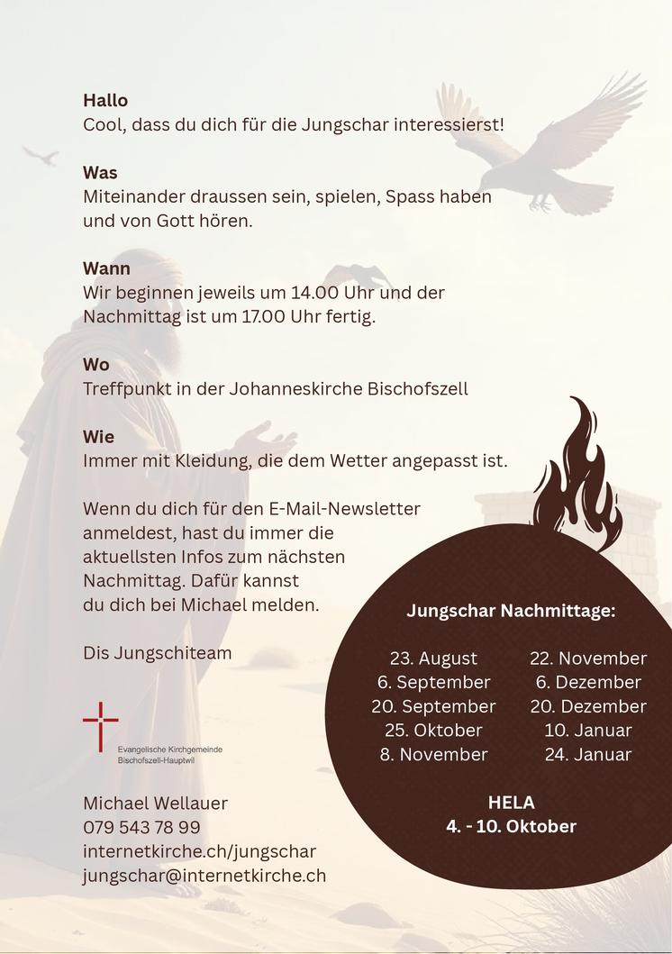 Flyer 2. Halbjahr 2025 Rückseite