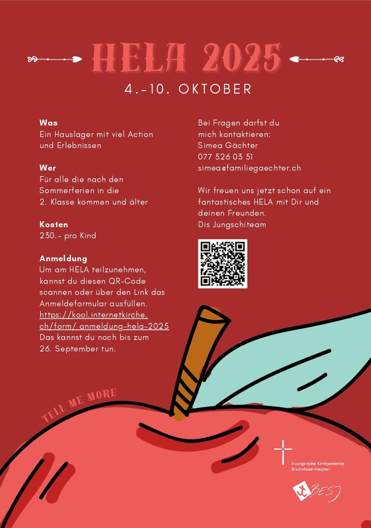 Flyer HELA 2025 Rückseite